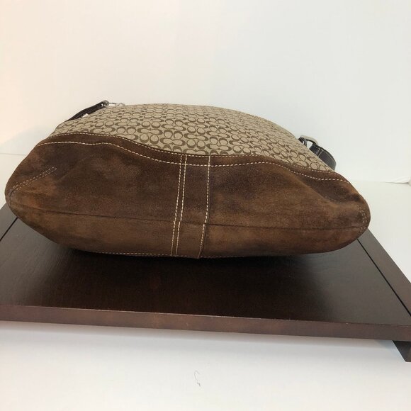 Coach Vintage Signature Large Duffle Shoulder Bag - Picture 10 of 14